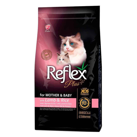 Reflex Plus Mother & Baby Lamb Kitten Food 1.5kg