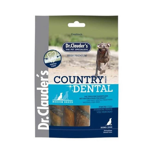 Dr.Clauder's Country Dental Balıklı Köpek Ödülü 120 gr