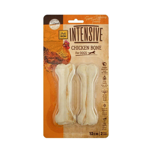 Delibon Intensive Chicken Bone Dog Treat 12cm 2 Pieces