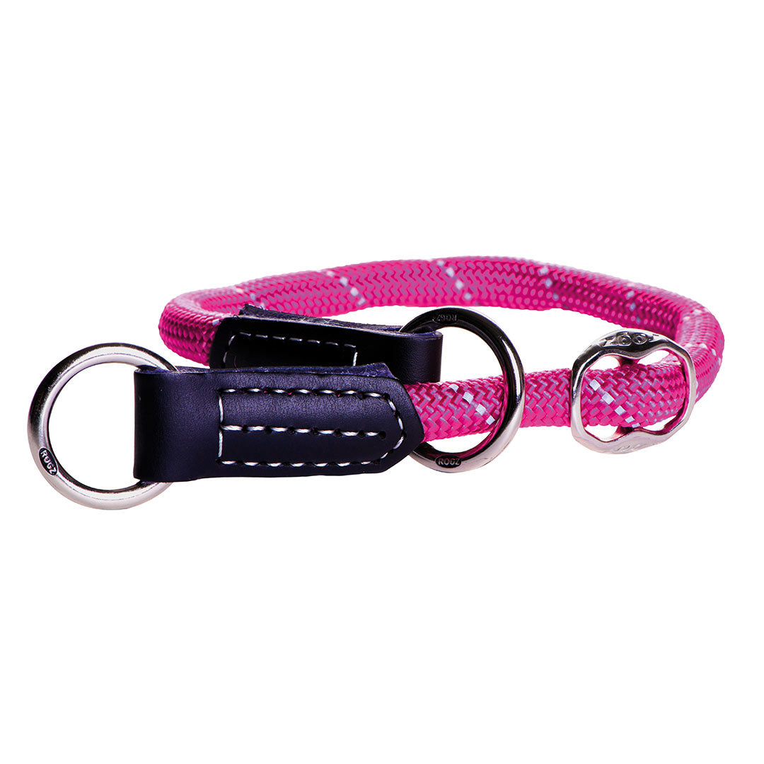 Rogz Slipband Pink Dog Collar L 45-55cm x 12mm