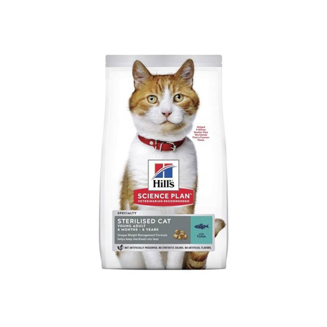 Hills Science Plan Kısırlaştırılmış Ton Balıklı Kedi Maması 1,5 Kg