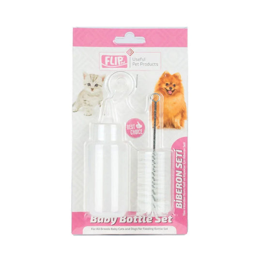 Flip Yavru Kedi ve Köpek Biberon Seti