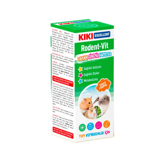 Kiki Excellent Rodent-Vit Healthy Development Supportive Multi Vitamin 25ml