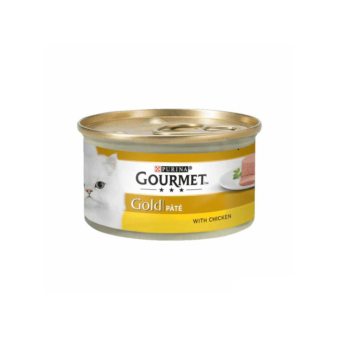 Gourmet Gold Minced Chicken Cat Canned Food 85 Gr