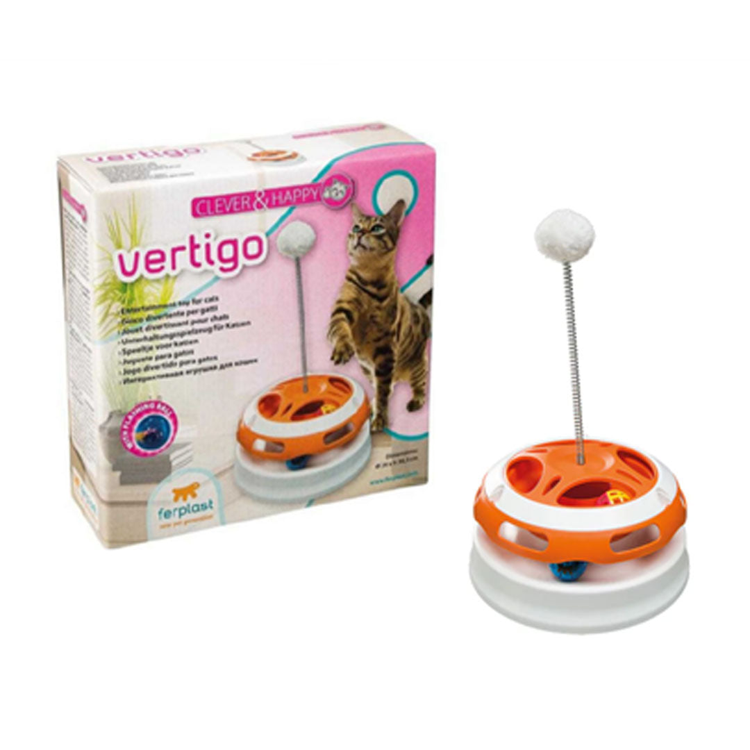 Ferplast Vergito Rotating Pyramid Cat Toy