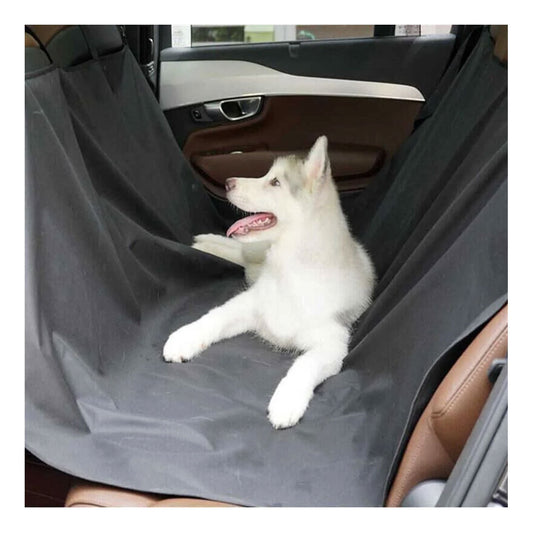 Petpretty Köpek için Gri Araç Arka Koltuk Örtüsü 120x150 cm