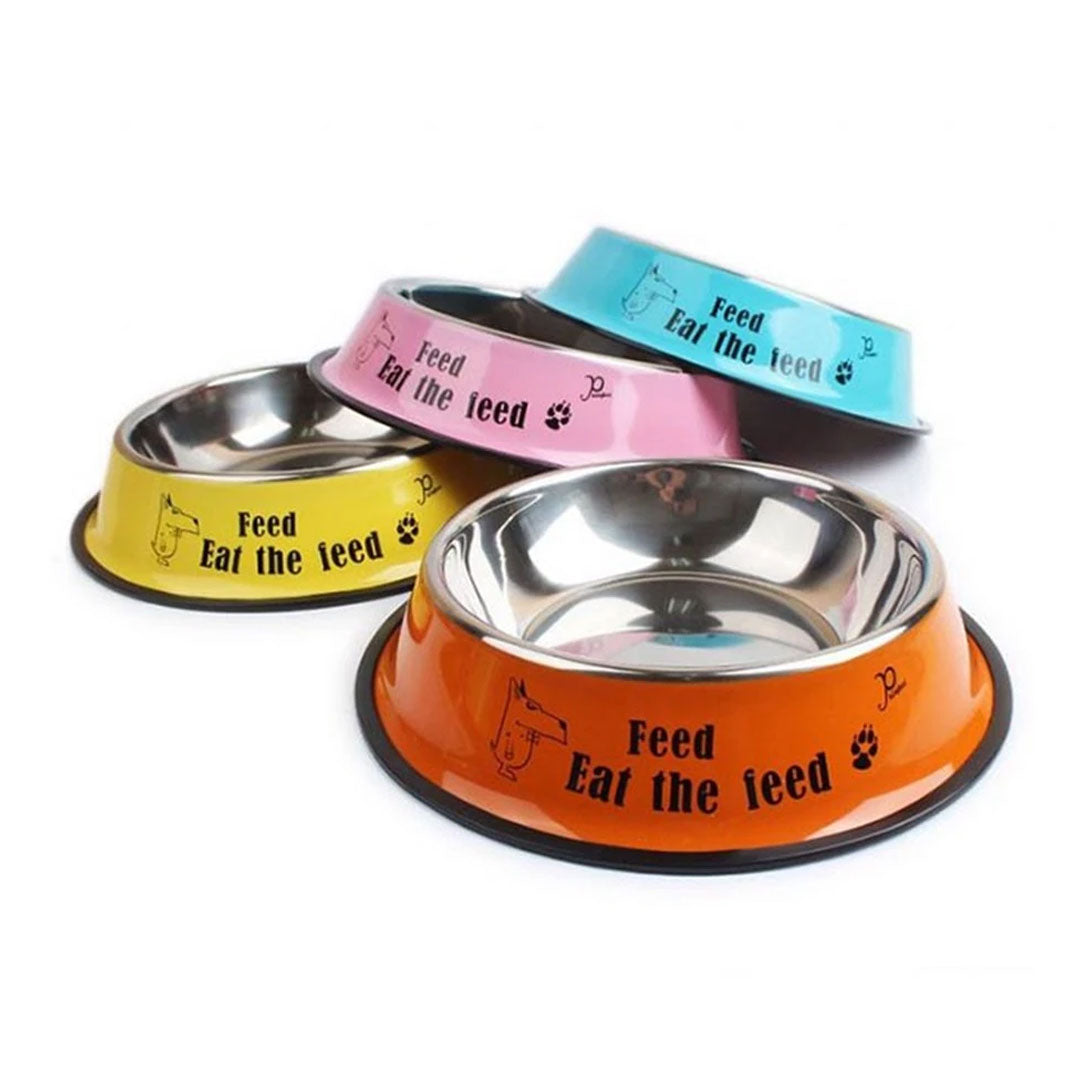 Nunbell Steel Food Bowl Colorful 30 CM