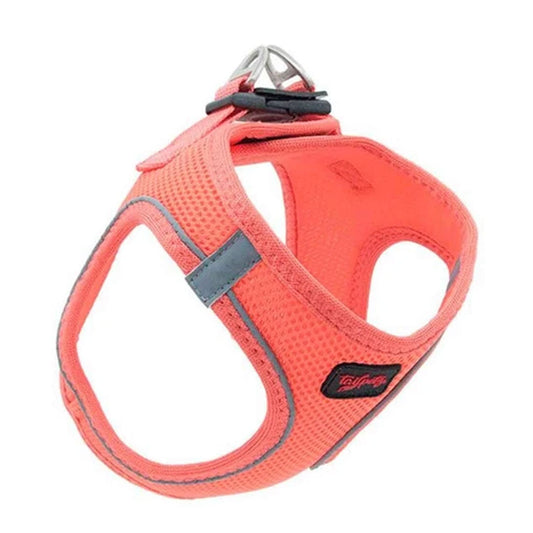 Tailpetz Air Mesh Salmon Dog Chest Harness 2XS