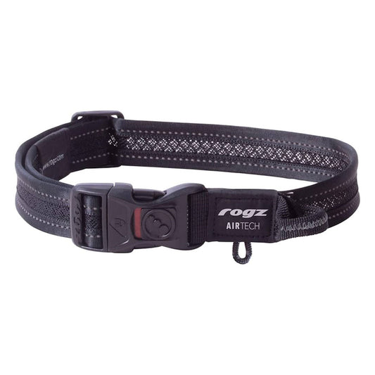 Rogz AirTech Classic Night Sky Black Dog Collar L