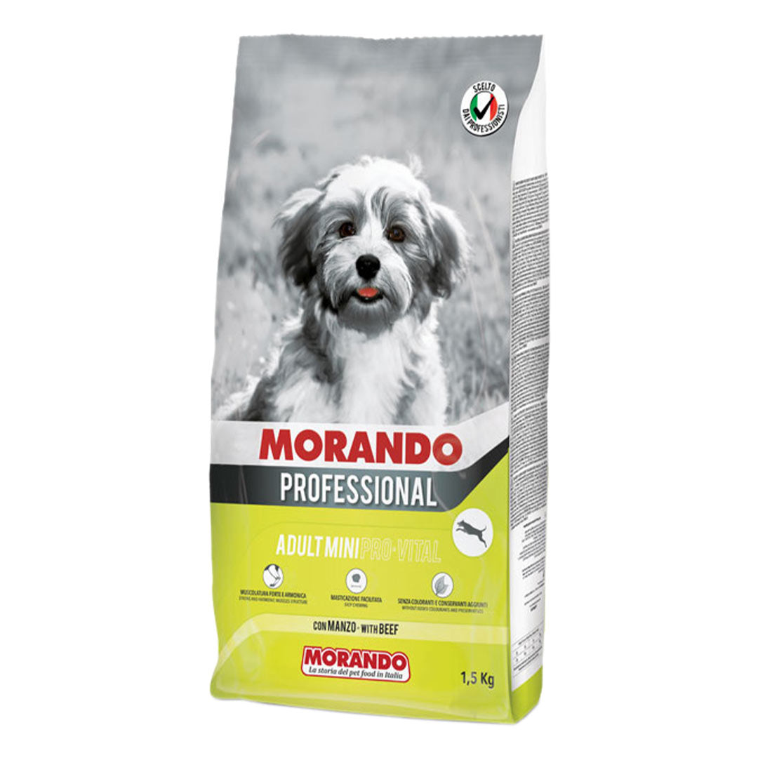 Morando Beef Small Breed Senior Dog Food 1.5Kg