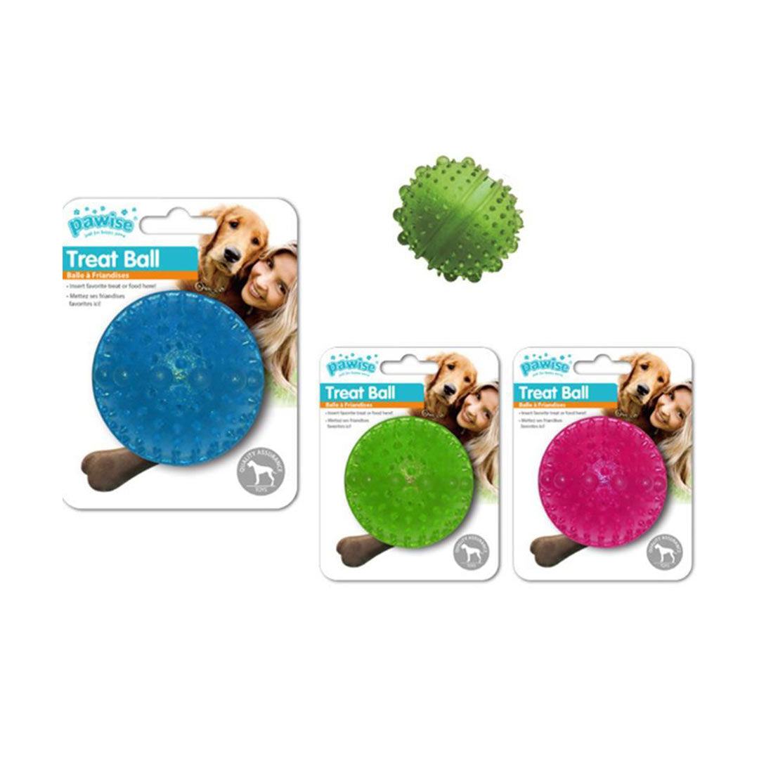 Pawise Ödül Hazneli Tırtıklı Top Köpek Oyuncağı 7 cm