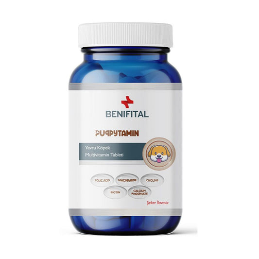 Benifital Puppytamin Multivitamin for Puppies 75 Tablets