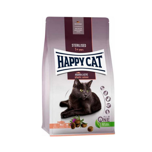 Happy Cat Steril Atlantic Salmon Grain-Free Cat Food 1.3 kg