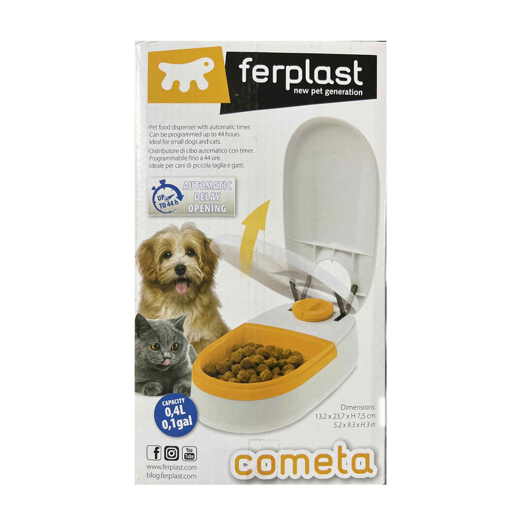 Ferplast Cometa Bowl Zaman Ayarlı Kedi ve Köpek Mama Kabı 400ml