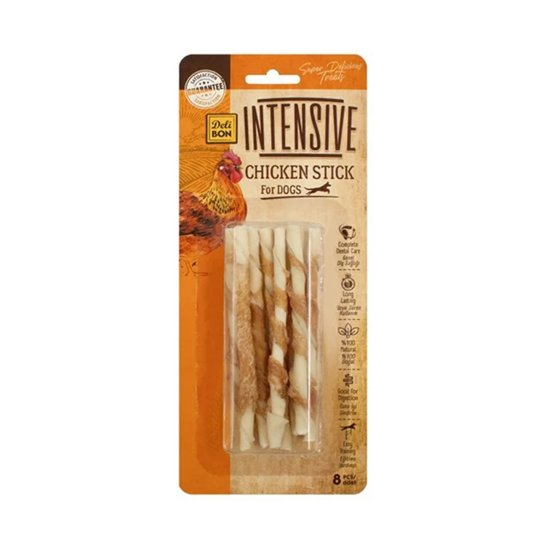 Delibon Intensive Chicken Stick Dog Treat 8 Pcs