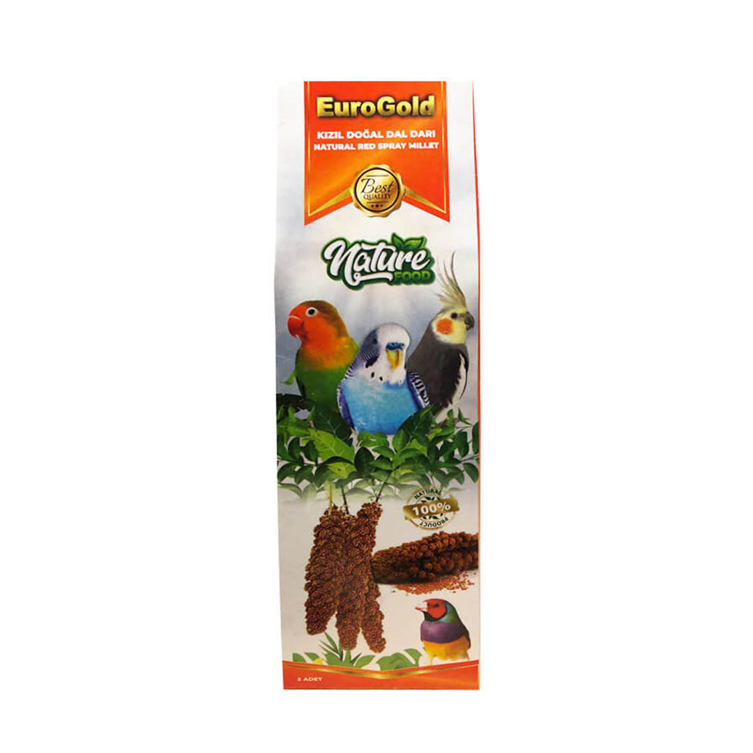Eurogold Kuş Kızıl Darı Dalı 5 Adet
