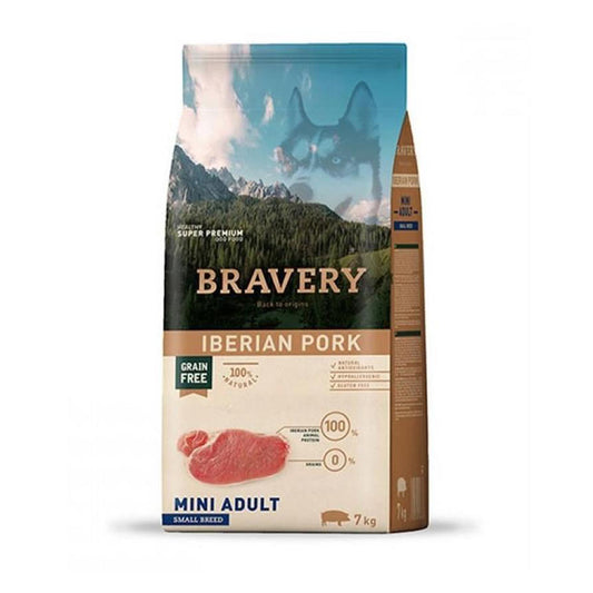 غذای سگ بزرگسال نژاد کوچک شجاعی با گوشت خوک و بوغن 7 کیلوگرم