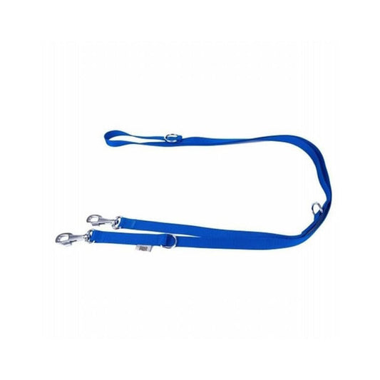 Doggie Woven Adjustable Training Royal Blue Dog Walking Leash 2x120-190 Cm