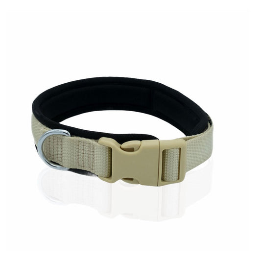 Doggie Comfort Dokuma Kemikli Haki Köpek Boyun Tasması Medium 2x45 cm
