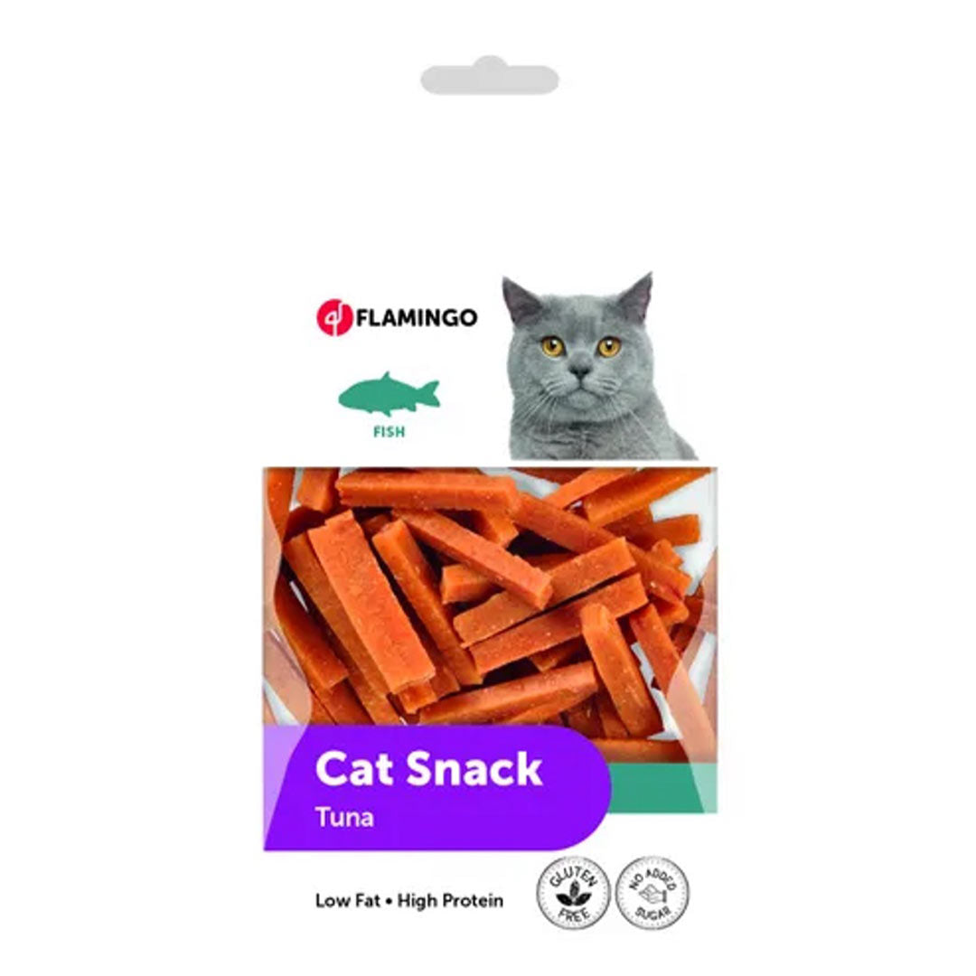 Flamingo Cat Snack Ton Balıklı Şerit Kedi Ödül Maması 50gr