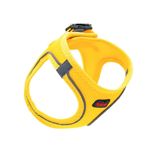 Tailpetz Air-Mesh Sarı Köpek Göğüs Tasması M