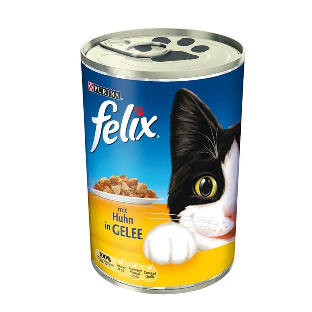 Felix Tavuklu Kedi Yaş Mama Konservesi 400 Gr