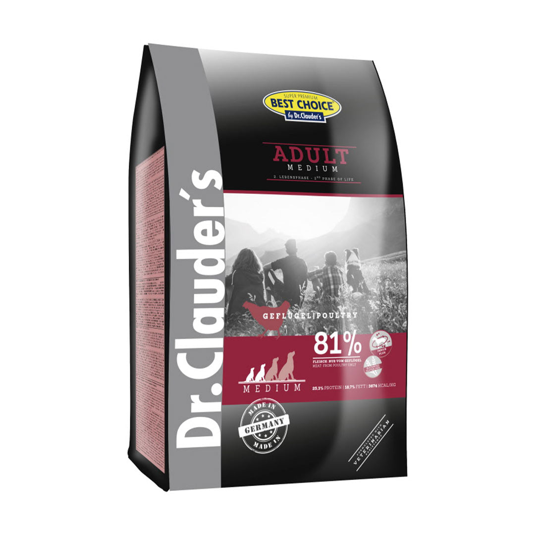 Dr. Clauder'in Tavuklu Küçük ve Orta Irk Köpek Maması 12.5 kg