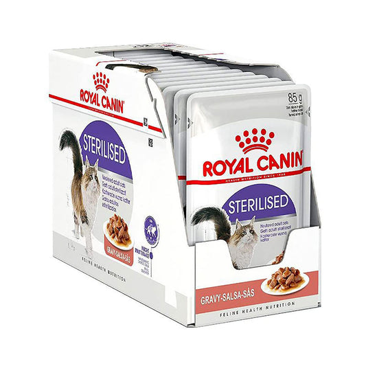 Royal Canin Gravy Kısırlaştırılmış Yetişkin Kedi Yaş Mamasi 85gr 12'Li