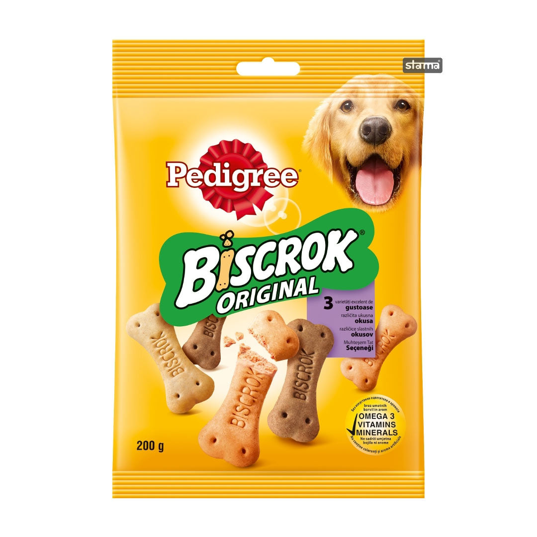 Pedigree Biscrok Original Dog Treat Biscuit 200g