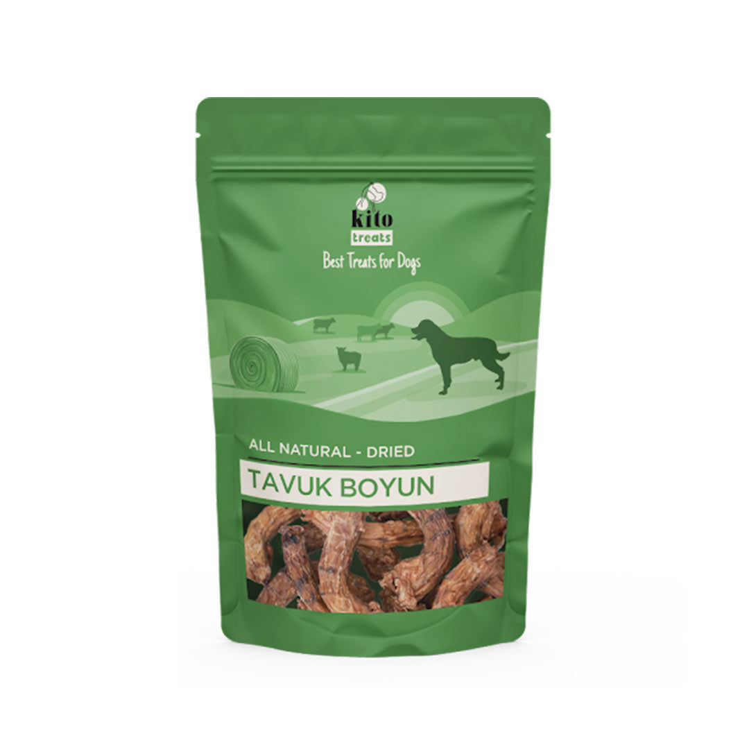 Kito Tavuk Boyunu Köpek Ödülü 100gr