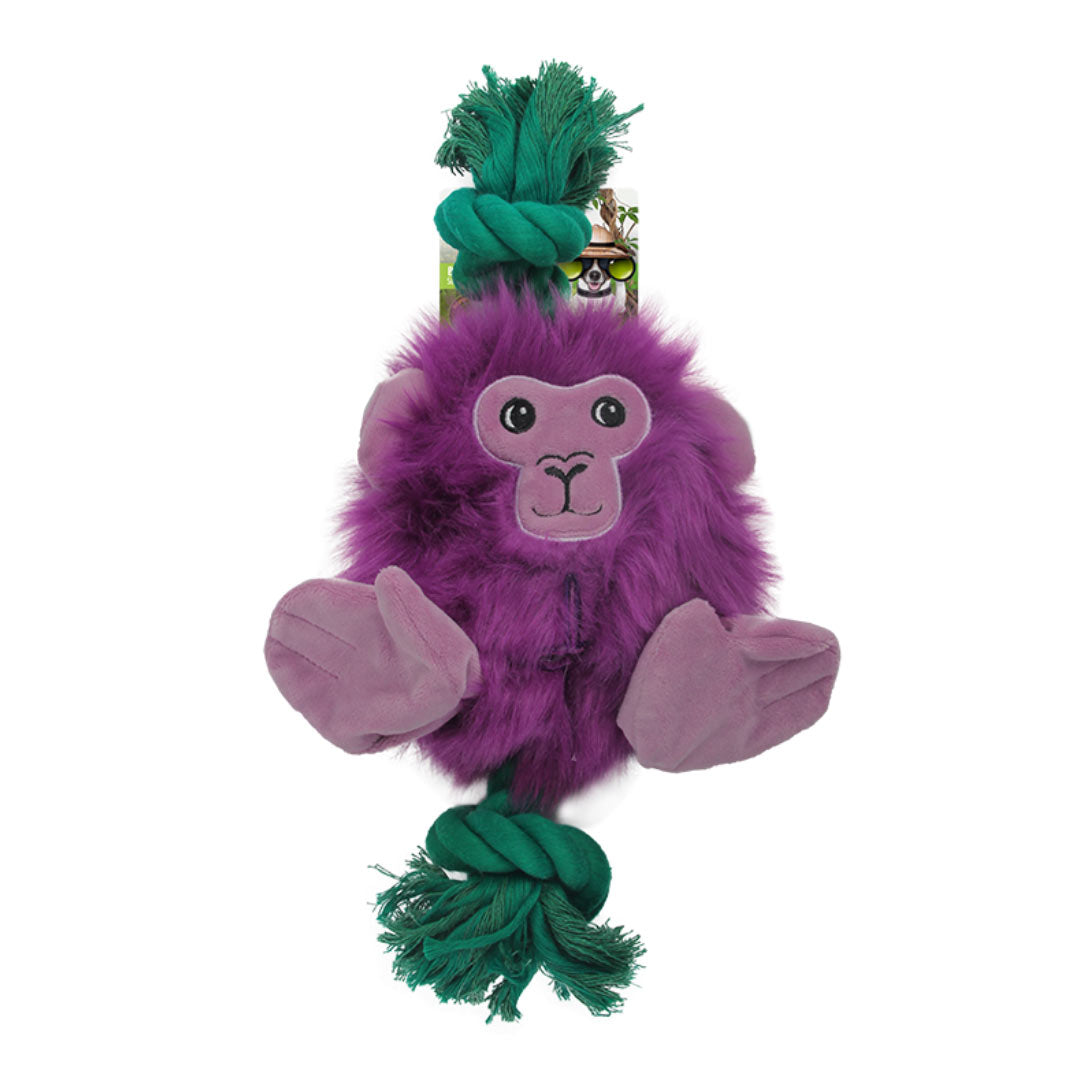 Afp Safari Koca Ayak Peluş Maymun İpli Köpek Oyuncağı