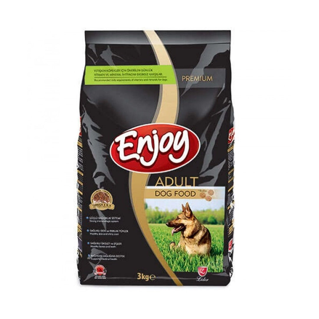 Enjoy Tavuk Etli Yetişkin Köpek Maması 3 Kg