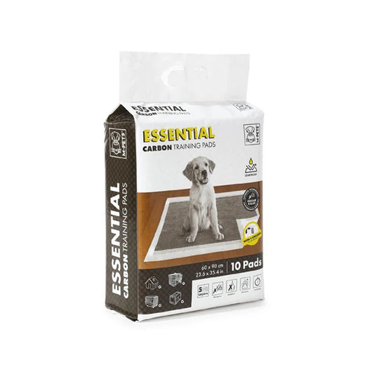 M-Pets Essential Karbonlu Yapışkanlı Köpek Çiş Pedi 10'lu 60x90cm