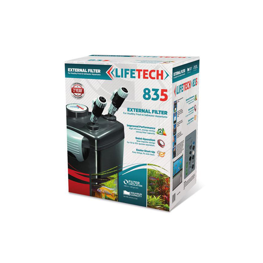 Life Tech Filtre 835 Siyah Kova İçi Dolu 1000 L/H