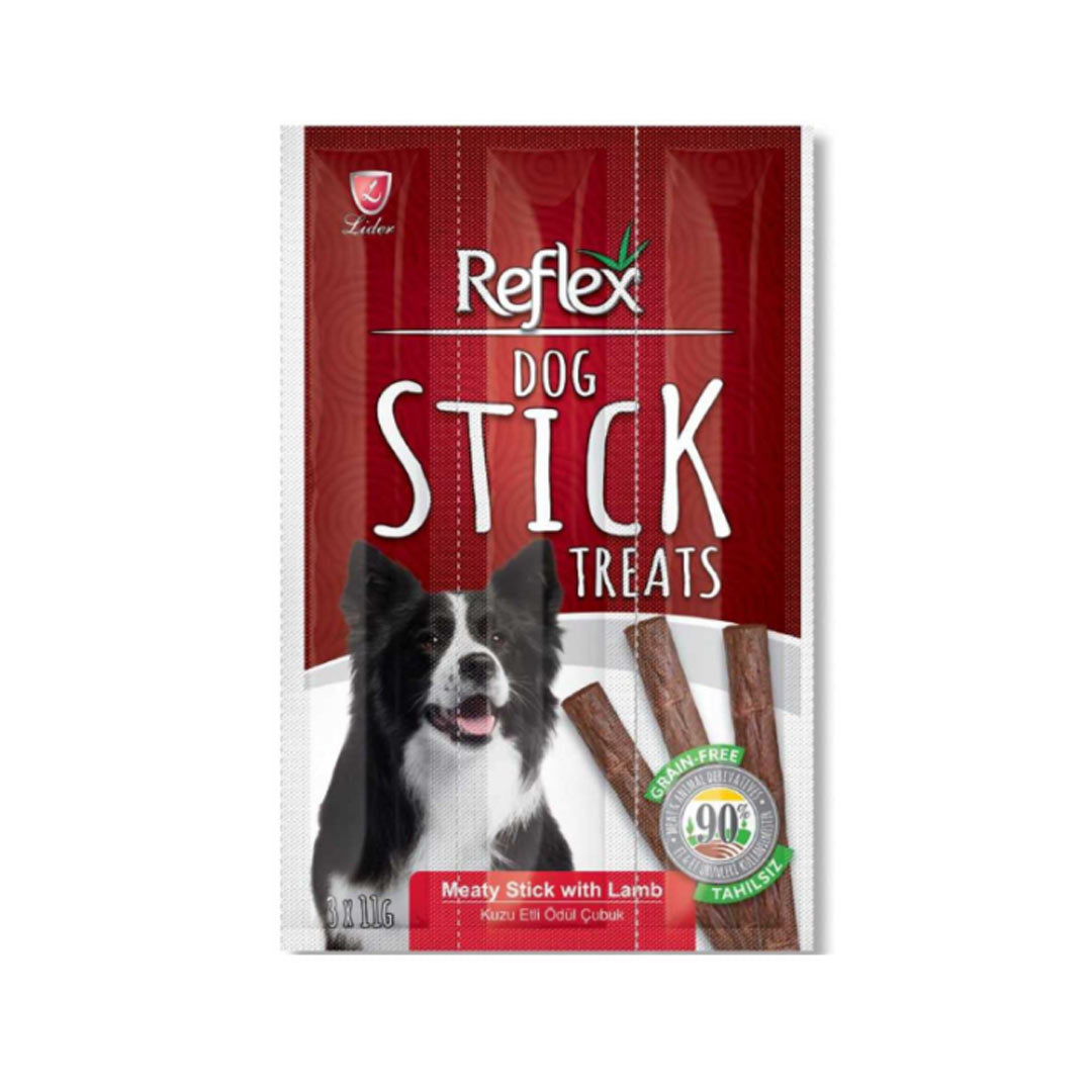 Reflex Lamb Dog Treat Stick 11gr 3 Pieces