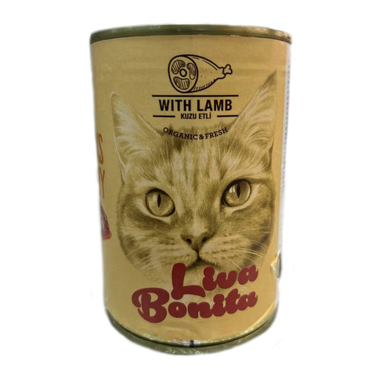 Liva Bonita Kuzulu Yetişkin Kedi Konservesi 400gr