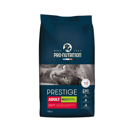 Pro Nutrition Prestige Adult Cat Food with Chicken and Vegetables 10 Kg