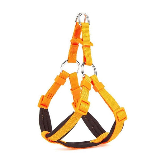 Doggie Handmade Ronin Model Orange Dog Chest Harness from Comfortable Fabric XXS-1x30-35cm