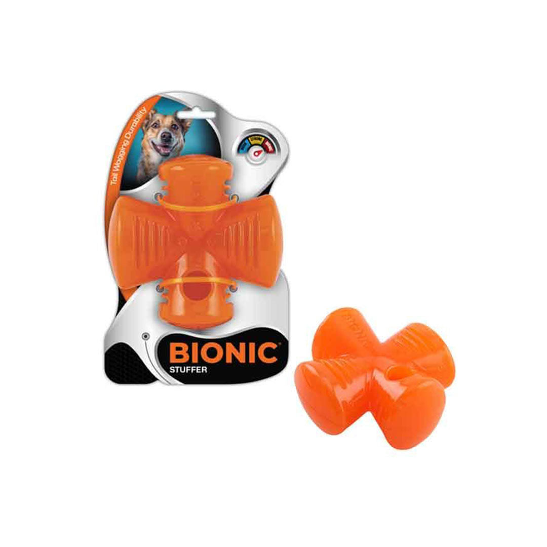 اسباب بازی سگ محکم Bionic Stuffer با شیار جایزه 12.5 سانتی متر