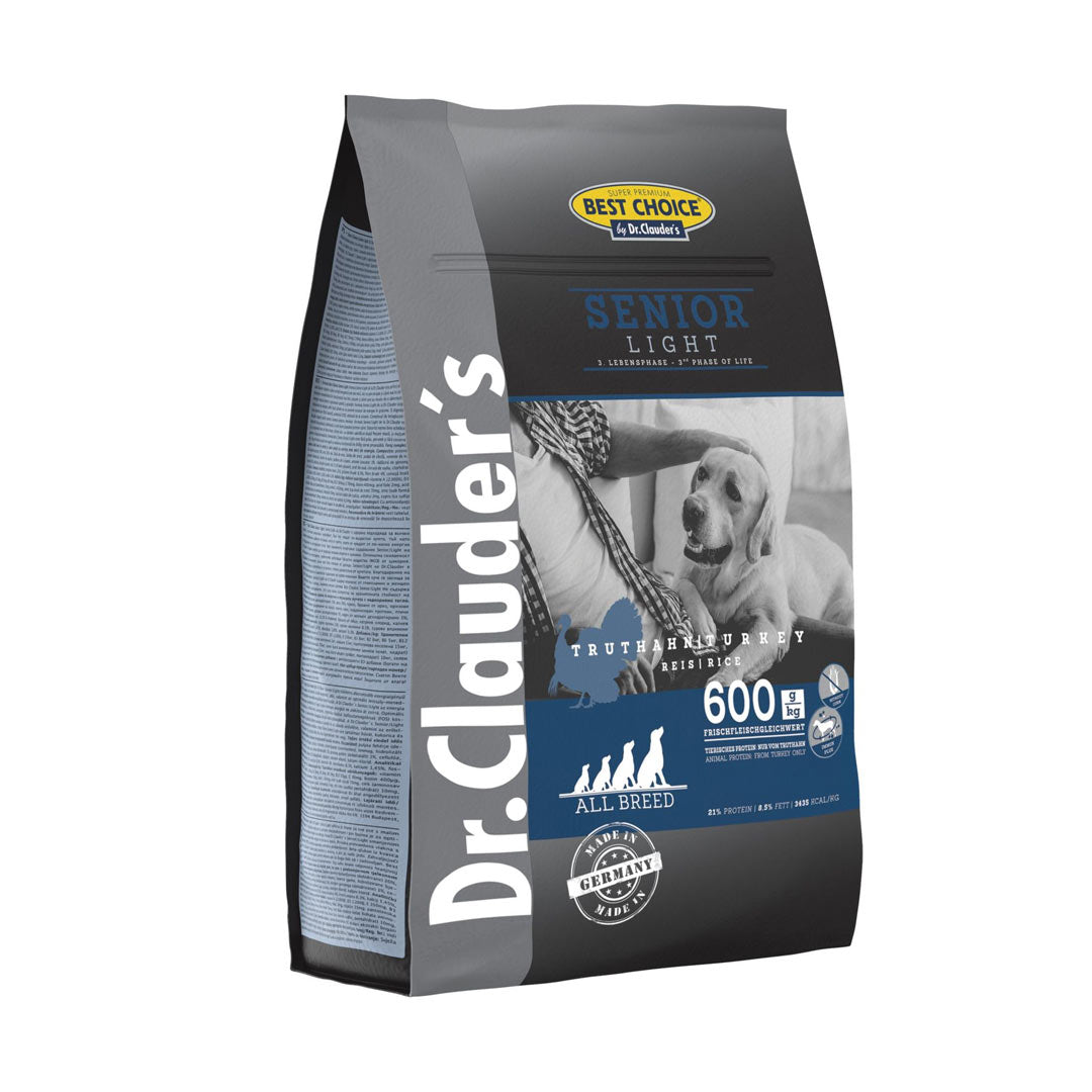 Dr.Clauders Senior Light Hindili ve Pirinçli Yaşli Köpek Maması 4kg