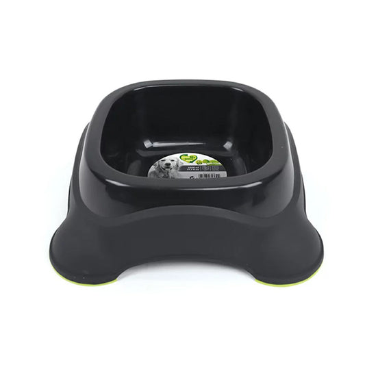 M-Pets Eco Plastic Black Pet Bowl 2300ml