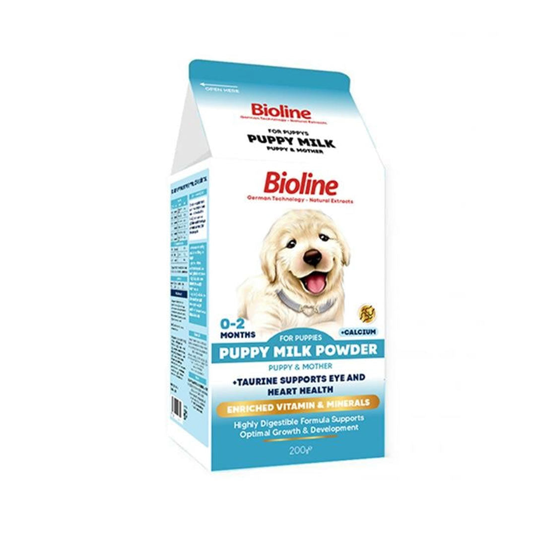 Bioline پودر شیر توله سگ 200 گرم