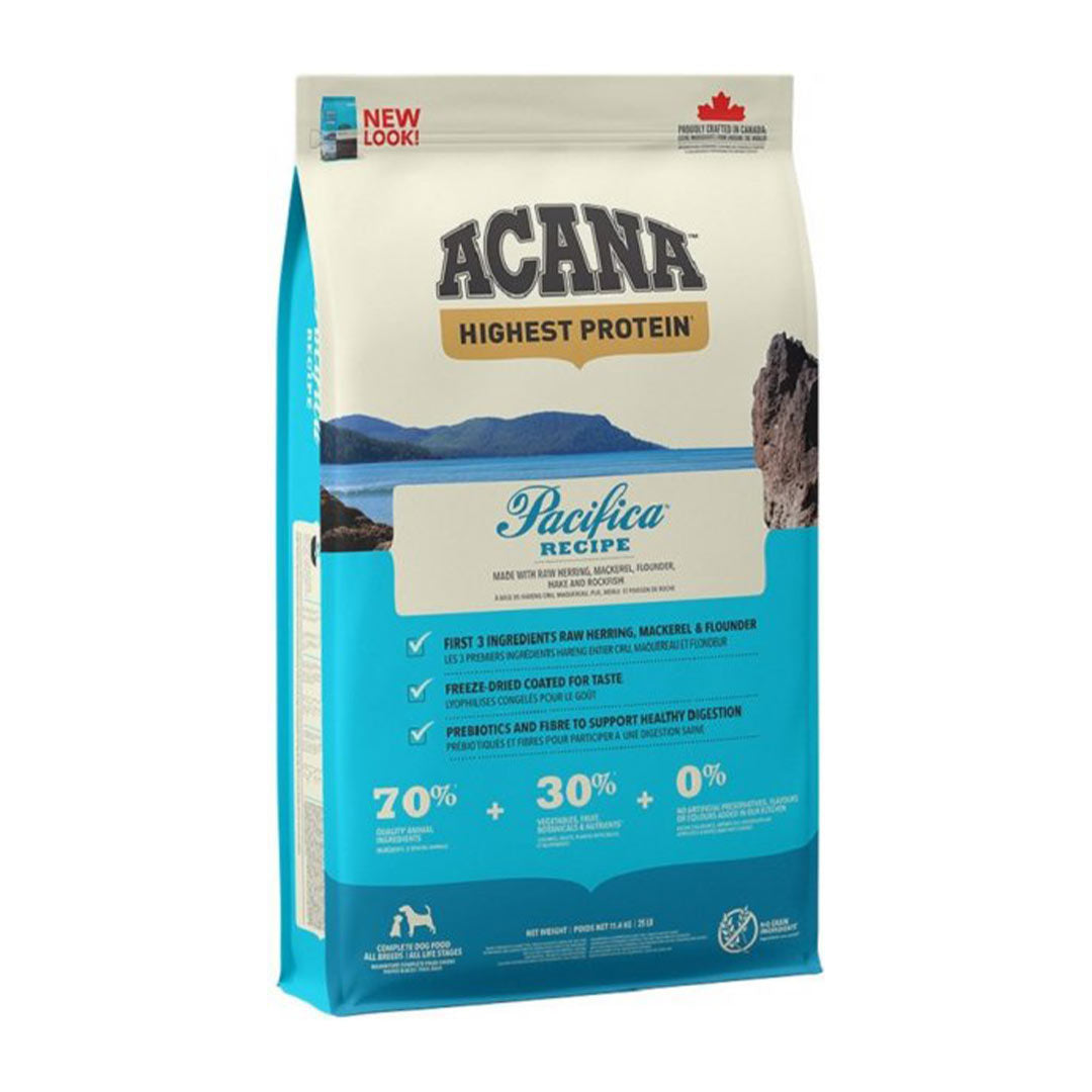 Acana Pacifica Tahılsız Balıklı Yetişkin Köpek Maması 11,4kg