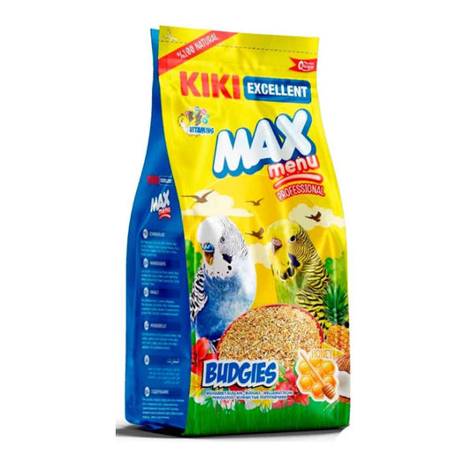 KIKI Excellent Max Menu with Honey Budgie Feed 500 Gr