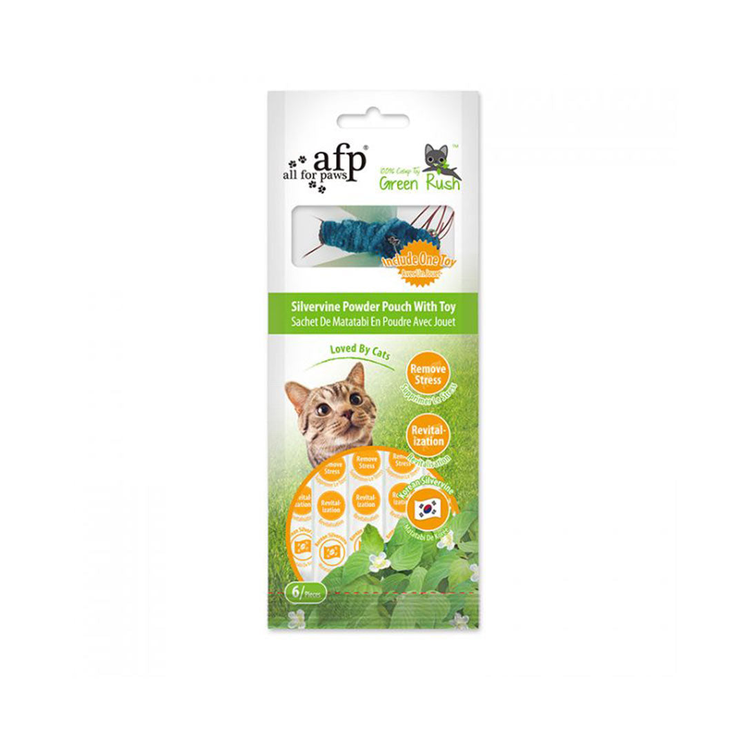 Afp Green Rush Silvervine Tozu Kedi Oyuncağı (6'lı)