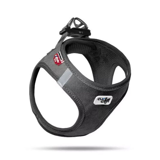 Curli Cord Vest Siyah Köpek Göğüs Tasması Large 50-56 Cm