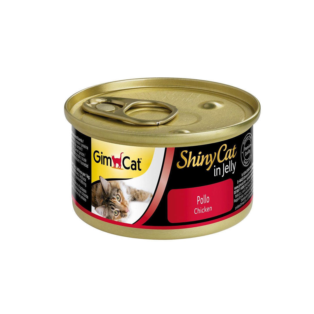 GimCat ShinyCat Chicken Meat Jelly Kitten Canned Food 70g