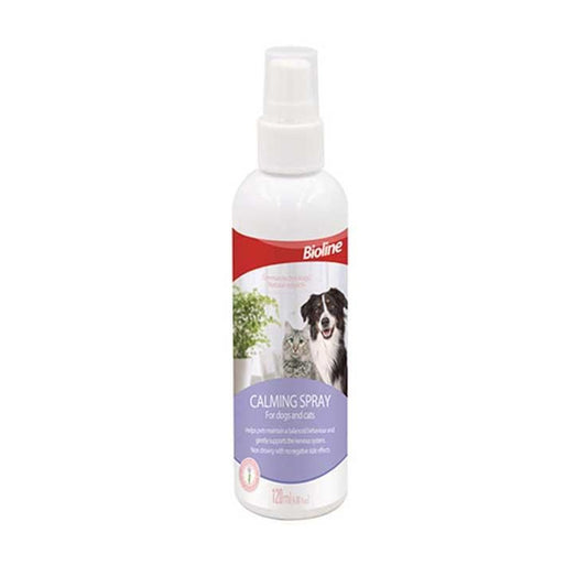 Bioline Sakinleştirici Bitkisel Kedi ve Köpek Spreyi 120ml