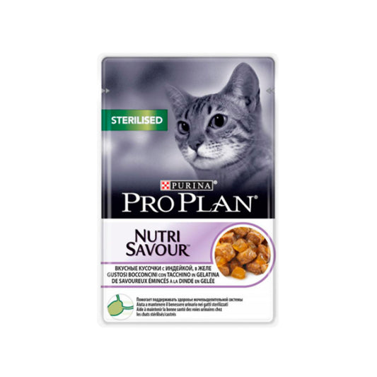 Pro Plan Hindili Kısırlaştırılmış Pouch Kedi Konservesi 85 Gr