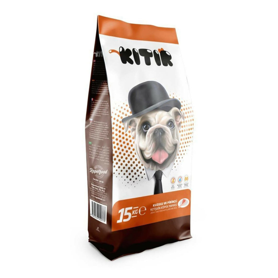 Kıtır Kuzu Etli ve Pirinçli Yetişkin Köpek Maması 15 kg